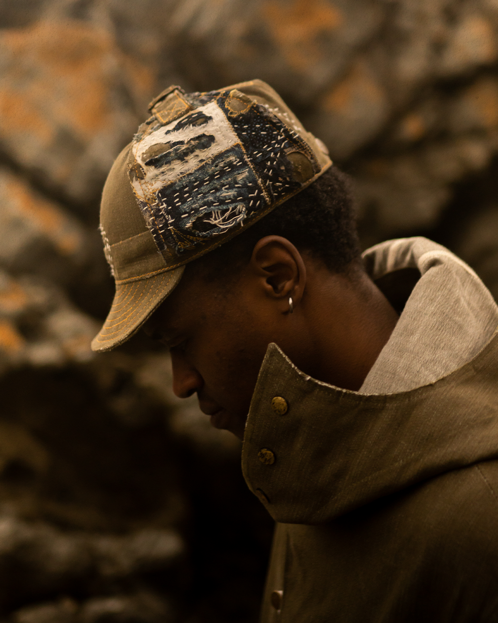 Tommy cap 'BORO' Olive