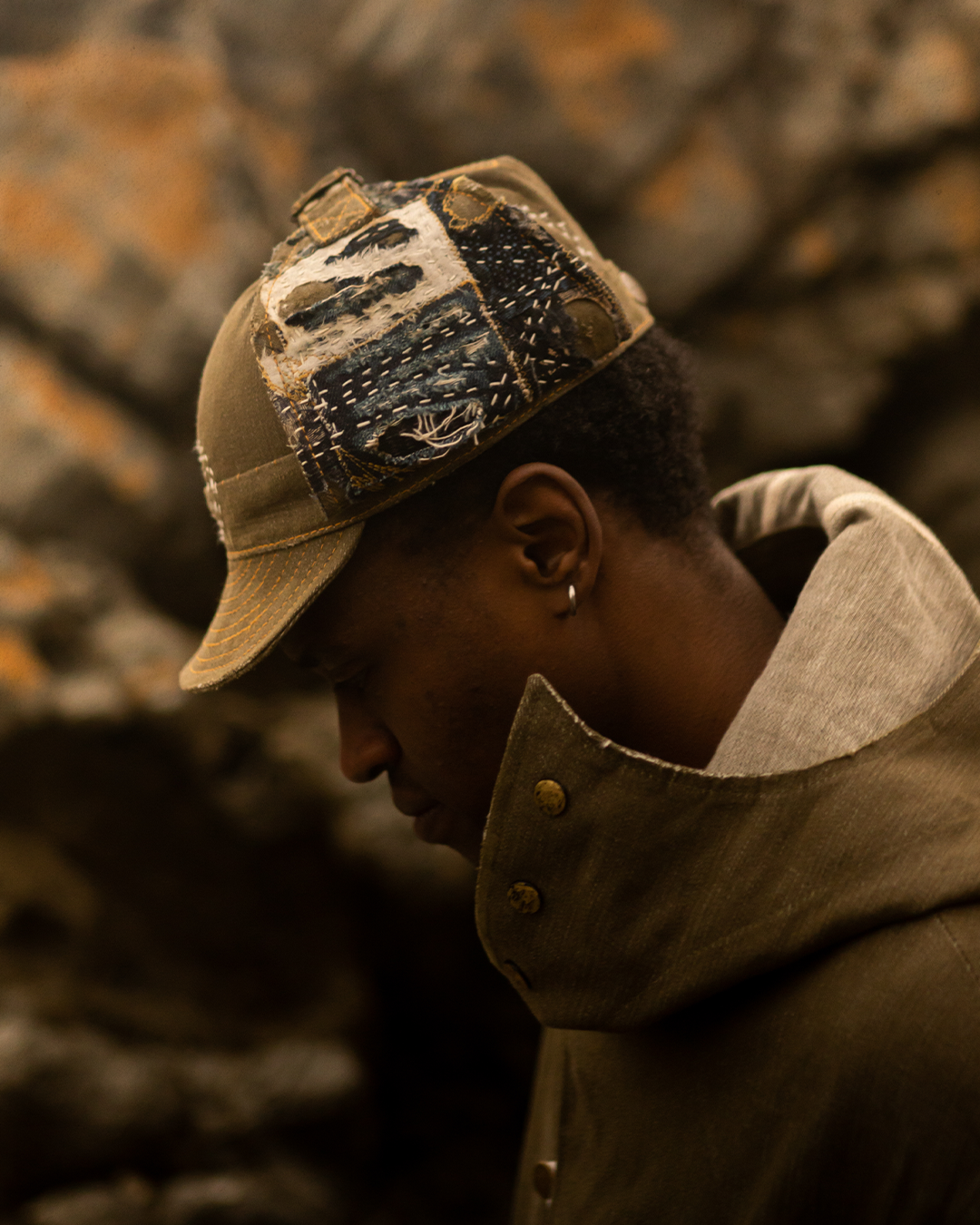 Tommy cap 'BORO' Olive