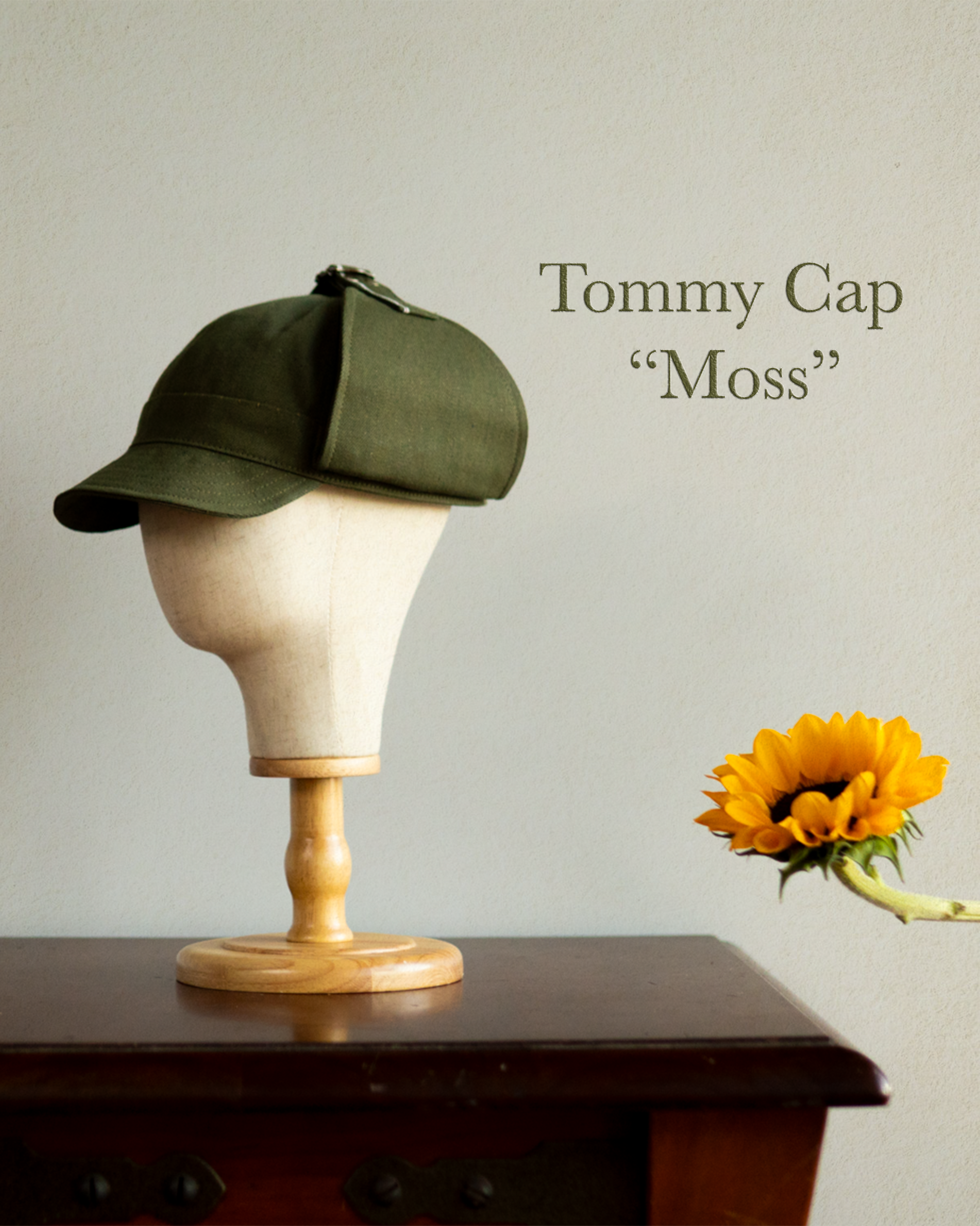 Tommy cap 'Moss'