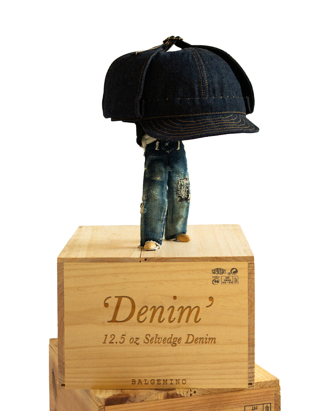 Tommy cap 'DENIM'