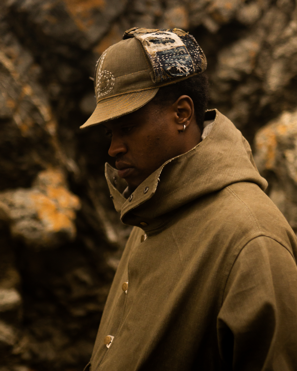 Tommy cap 'BORO' Olive