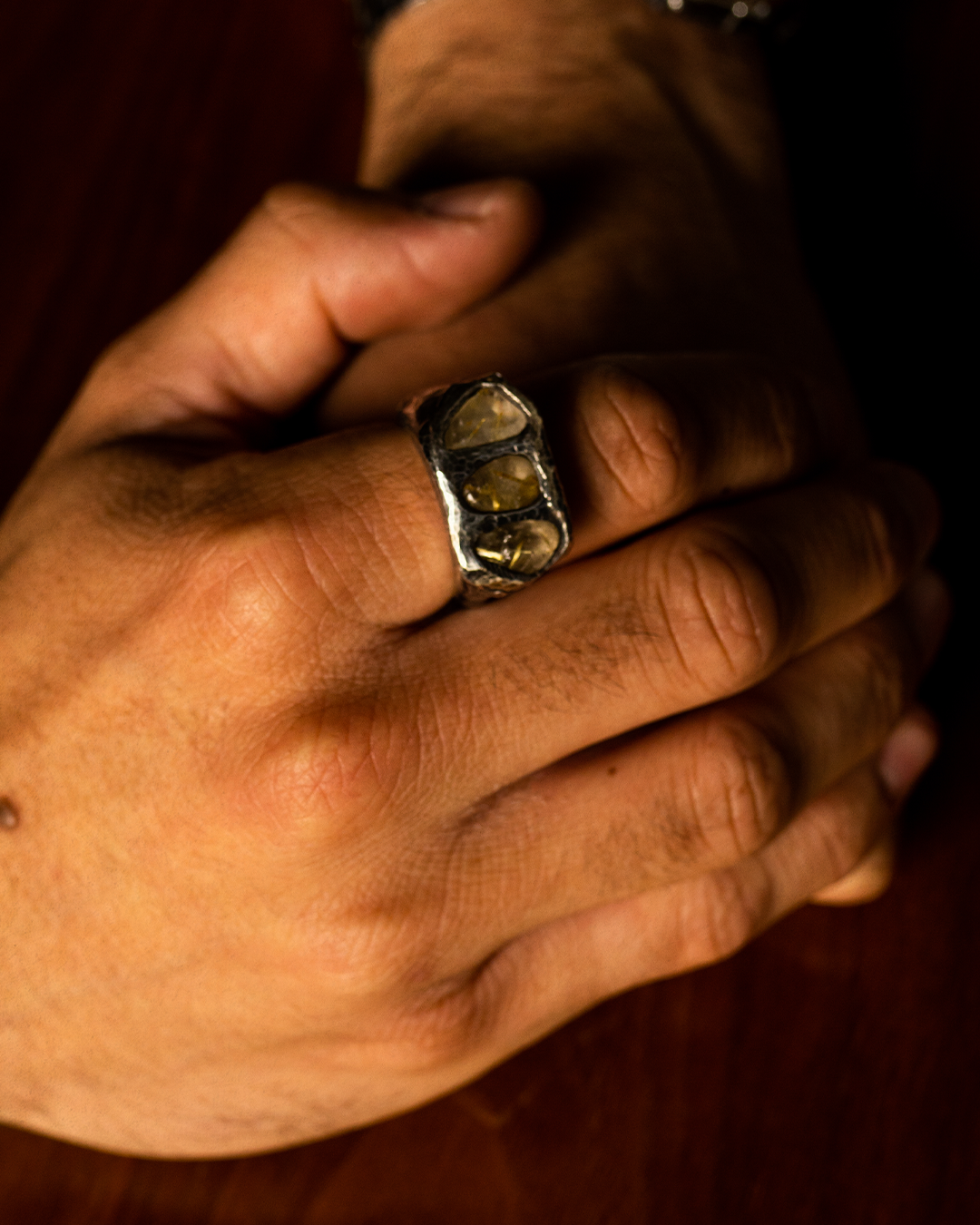 Rutile Triptych 001 by EST. 1921